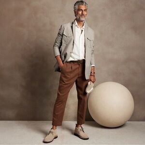 NWT Banana Republic Linen Tailored Fit Dress Jacket